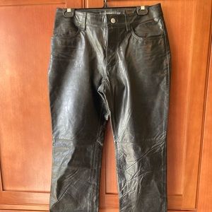 Gap Leather bootcut Pants